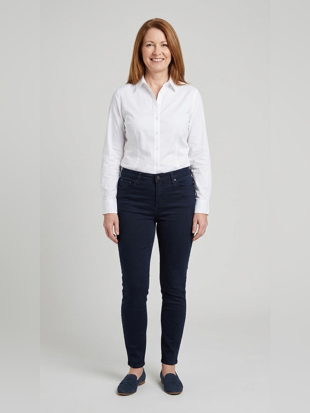 J. Crew Navy Skinny Jeans